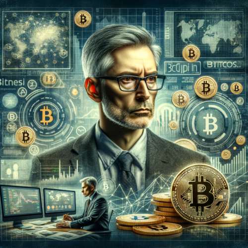 Ilustracao de Bitcoin – A Moeda na Era Digital