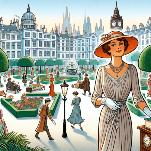 Ilustracao de Mrs. Dalloway