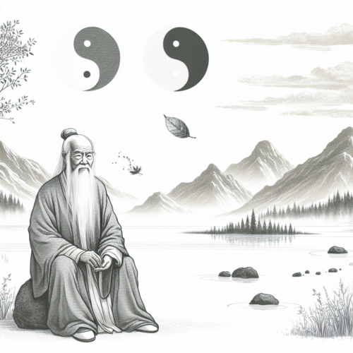 Ilustracao de O Tao Te Ching