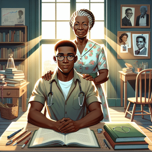 Ilustracao de Mãos Talentosas: A História de Ben Carson