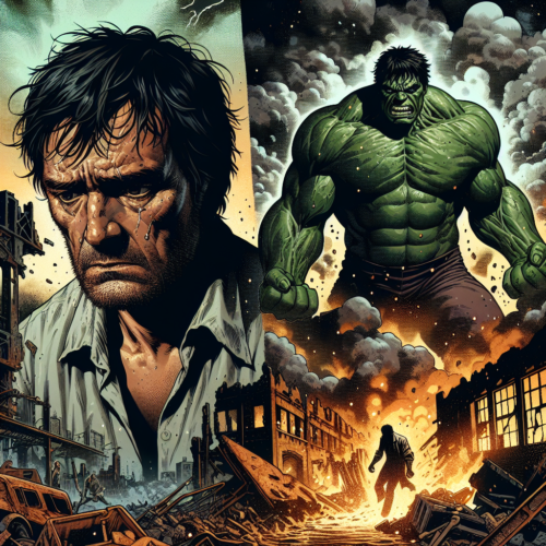 Ilustracao de O Incrível Hulk