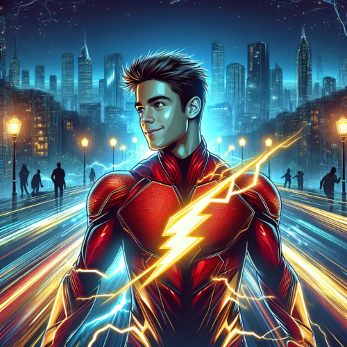 Ilustracao de The Flash